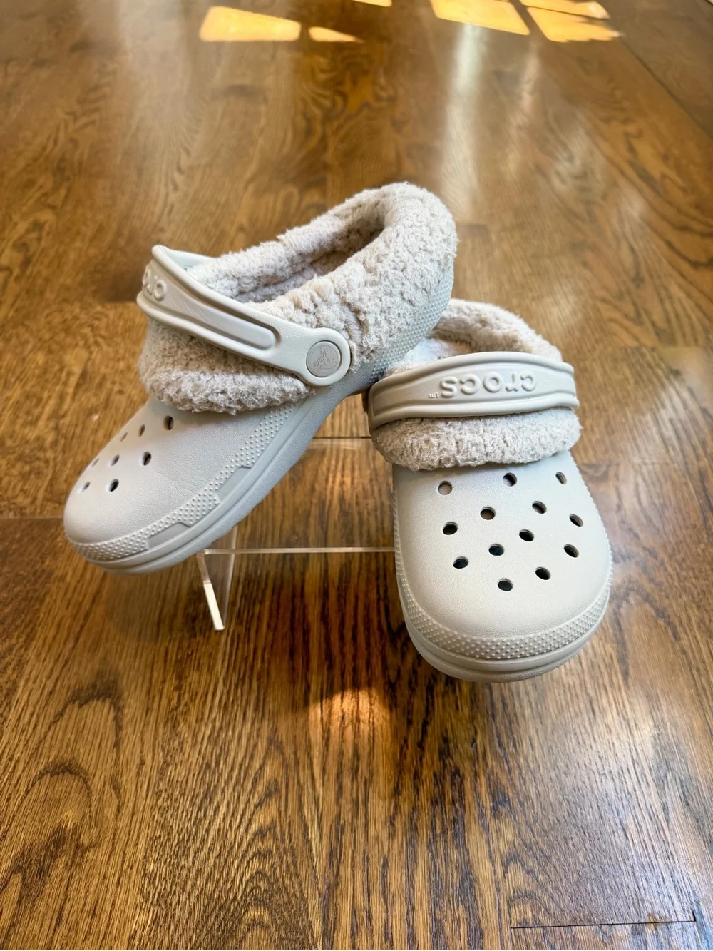 Kids CROCS Fleece Lined -- Sz 2